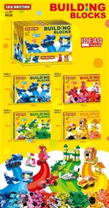 Creative lego BLOCKS four conventional (display box), total 390 PCS - OBL730912