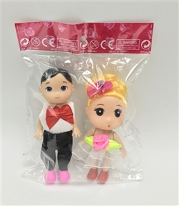 2.5 inch solid body little confused dispensing the doll dress 3 inch solid body little boy - OBL731294