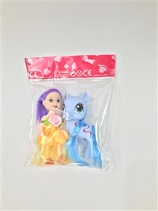 Solid body three inches wang Dispensing clothes add a pony - OBL731311