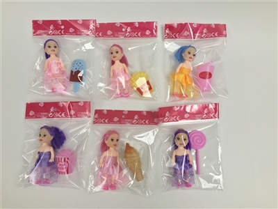 Solid body three inches wang Dispensing clothes Food mixed with ice cream - OBL731314