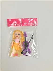 Solid body double horse three inches dispensing clothes with the violin - OBL731319