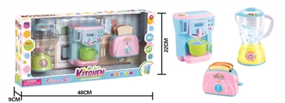 Electric lights. Music. The coffee machine. Mixers. Bread machine set - OBL731610