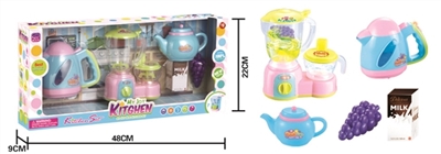 Electric lights. Music. Kettle. Mixer set of zhuang - OBL731612