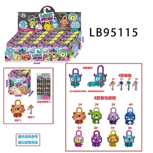 3 inch stars only the figures 1 key lock color instruction sheet in a box, only 16 display box lock - OBL732048