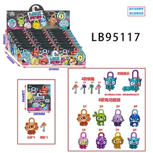 3 inch stars to lock the key figures 1 single tin packaged, 24 package box - OBL732050