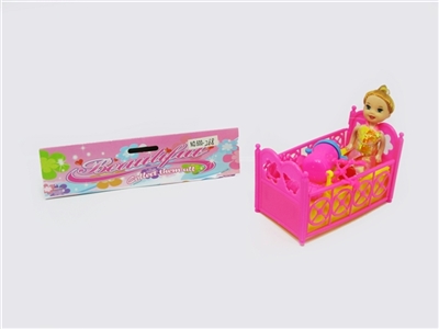 3 inch small kelly bed covered 4 times - OBL732100