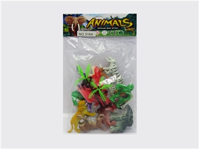 3.5 inches of wild animals - OBL732151
