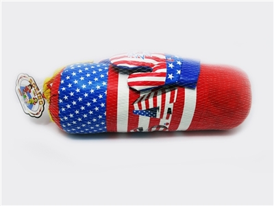 Three-dimensional American flag boxing gloves - OBL732203