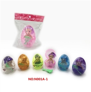 2 inches of any plastic clothes real body small kelly single comb horsetail with eggs - OBL732569