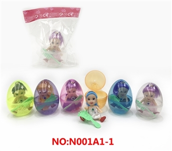 2 inches of any plastic clothes real little kelly single horsetail dress clothes add egg drill comb - OBL732571