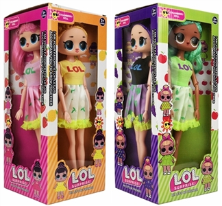11.5 -inch doll with surprise fruit (clothes in the sun to change color) - OBL732670