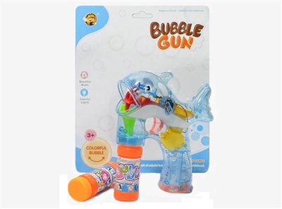 New dolphins transparent bubble gun - OBL732812