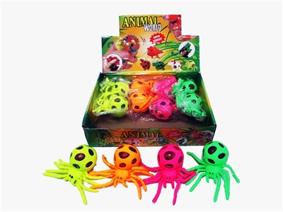 盒庄12只小蜘蛛手捏彩珠球 - OBL732838