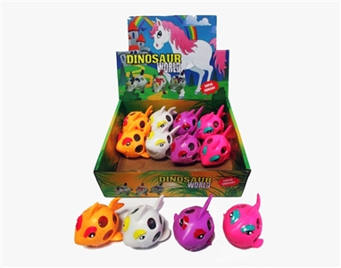 盒庄12只鲨鱼手捏彩珠球 - OBL732840