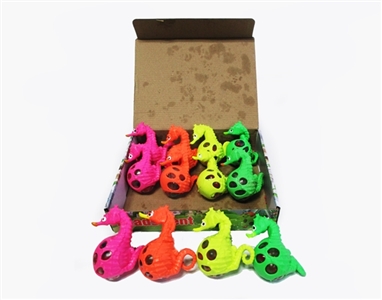 盒庄12只海马手捏彩珠球 - OBL732846