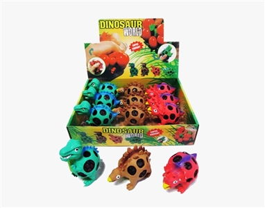 盒庄12只恐龙手捏彩珠球 - OBL732847