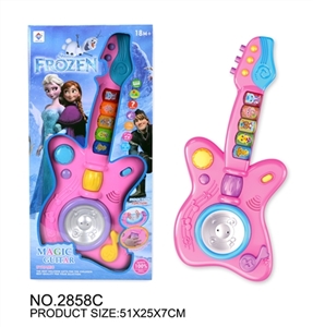 Electric guitar with the function of induction (ice) - OBL732867