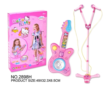 A large electric guitar Double microphone combination (Hello Kitty) - OBL732873