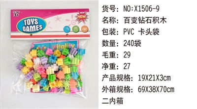 The multivariant diamond blocks - OBL732891