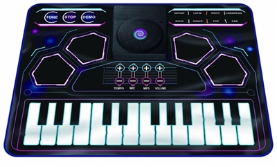 DJ music carpet - OBL732909