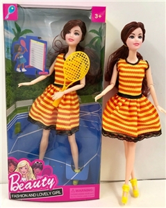 Barbie doll with the racket - OBL733031