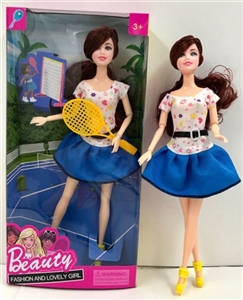 Barbie doll with the racket - OBL733032