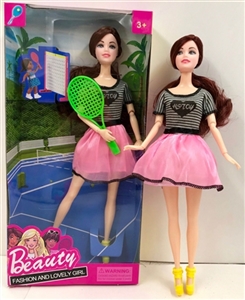 Barbie doll with the racket - OBL733033