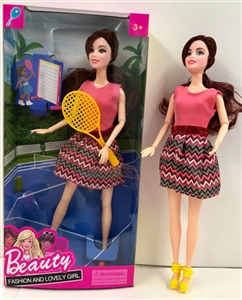 Barbie doll with the racket - OBL733034