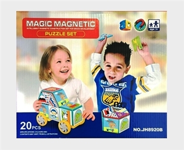 Ever changing magnetic blocks (20 PCS) - OBL733375