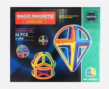 Ever changing magnetic blocks (24 PCS) - OBL733382