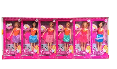 High-grade 14 inch solid body transparent light music barbie 3 paragraph 12 PCS - OBL733472