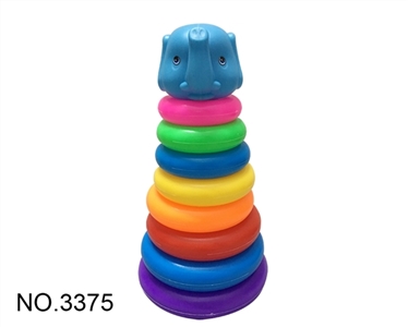 Eight bottle blowing ring (with elephants) - OBL733564