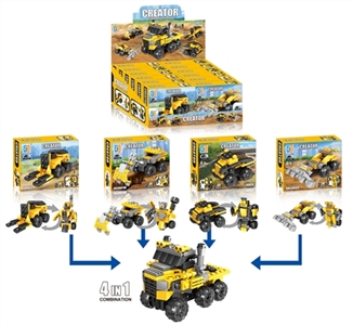 Warrior blocks are truck (12 PCS/display box) - OBL733779