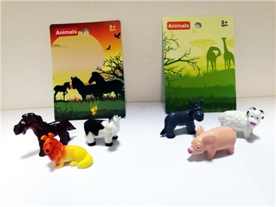 PVC农场动物     (1袋3只 60袋/盒） - OBL733810