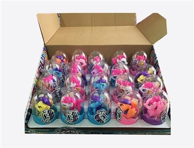 Egg pack horse with stickers (20 PCS) - OBL733939