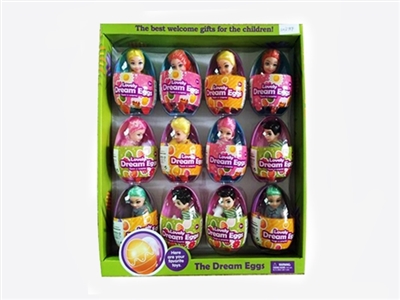 Eggs with 6 inch kelly with animals (12 PCS) - OBL733942