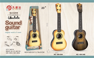 23 inches professional steel wood guitar (2) four wire - OBL733998