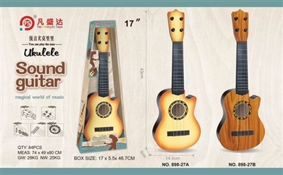 17 inches missing Angle wood guitar 4 wire (2) - OBL733999