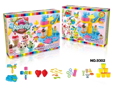 Rotating creative mud ice cream machine - OBL734019