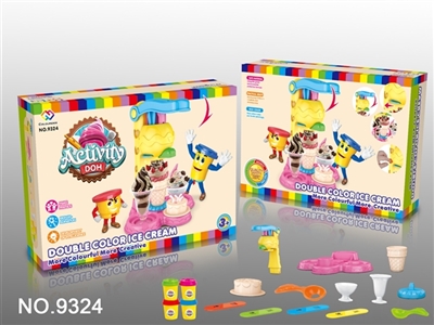 Double color color ice cream machine - OBL734047