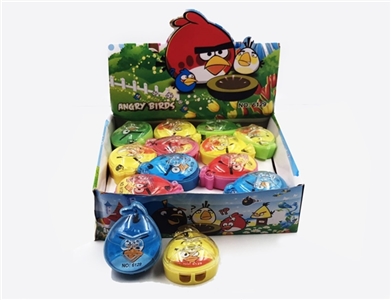 24 only 1 box of double orifice angry birds pencil sharpener - OBL734191