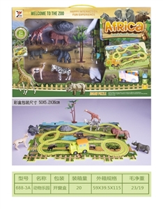 Animal paradise puzzle orbit - OBL734250
