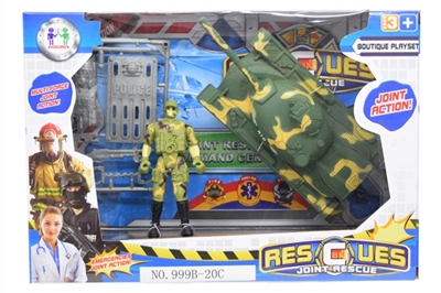 军事套装/010坦克，军人加配件 - OBL734320