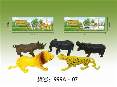 五款动物混装 - OBL734355