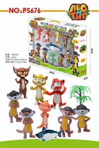 Tiger brother leopard brother and wolves - OBL734443