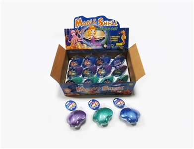 盒装12粒膨胀单色贝壳 - OBL734520