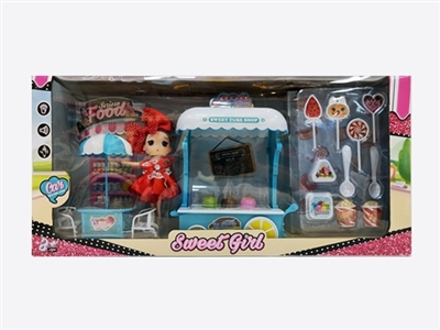 (new) play ice cream cart with light music - OBL734584