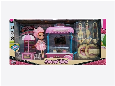 (new) house cake cart with light music - OBL734585