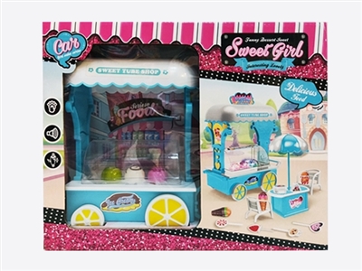 (new) play ice cream cart with light music - OBL734586