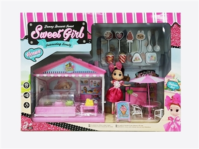 (new) strip light music to take the doll house ice cream shop - OBL734593